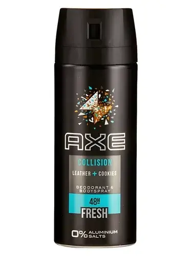 Collision Leather & Cookies by Axe bottle