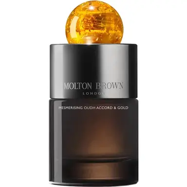 Mesmerising Oudh Accord & Gold Eau de Parfum by Molton Brown bottle