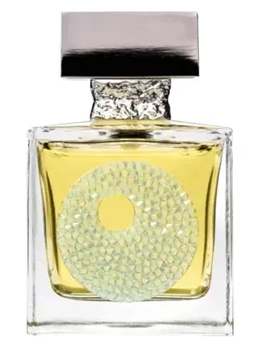 Azure Crystal Man by M. Micallef bottle