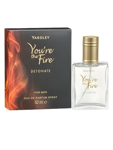 You're the Fire Detonate by Yardley bottle
