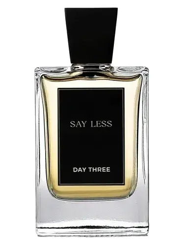 Say Less by Day Three bottle