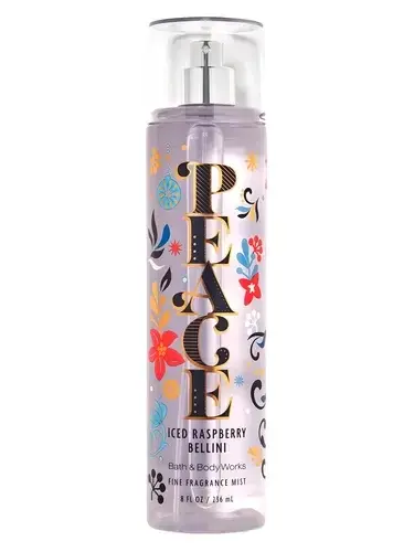Peace Iced Raspberry Bellini by Bath & Body Works bottle