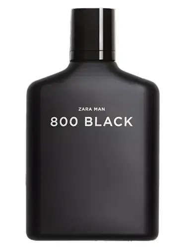 800 Black by Zara bottle