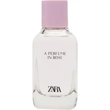 A Perfume In Rose by Zara bottle