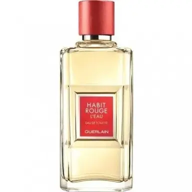 Habit Rouge L'Eau by Guerlain bottle