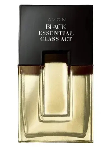 Black Essential Class Act by Avon bottle