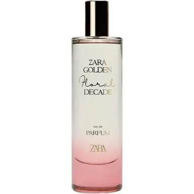 Golden Decade Floral by Zara bottle