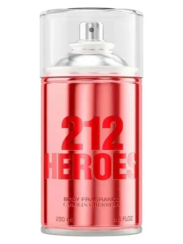 212 Heroes For Her Body Spray by Carolina Herrera bottle