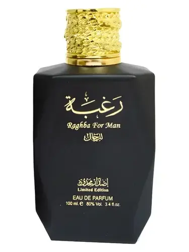 Raghba For Men by Lattafa bottle