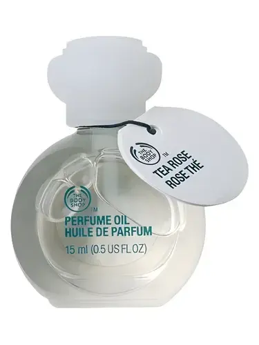 Tea Rose Perfume Oil by The Body Shop bottle