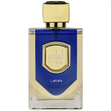 Liam Blue Shine by Lattafa bottle
