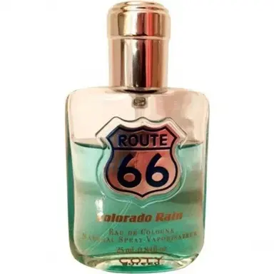 Route 66 Colorado Rain by Coty bottle