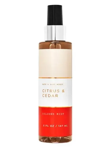 Citrus & Cedar Cologne Mist by Bath & Body Works bottle