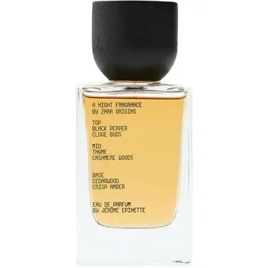 A Night Fragrance by Zara Origins by Zara bottle
