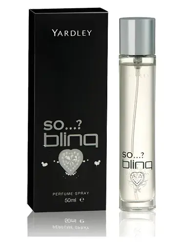 So…? Bling by Yardley bottle