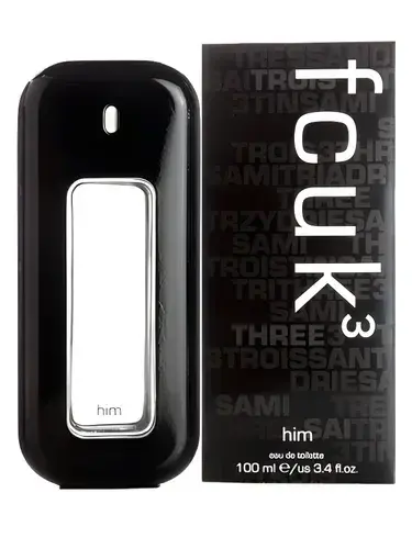 FCUK 3 Him by FCUK / French Connection bottle