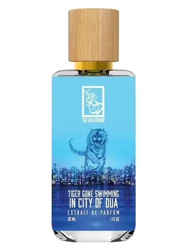 Tiger Gone Swimming In City Of Dua by The Dua Brand bottle