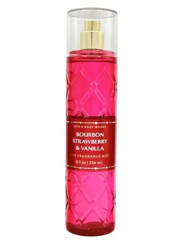 Bourbon Strawberry & Vanilla by Bath & Body Works bottle