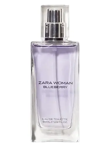 Blueberry by Zara bottle