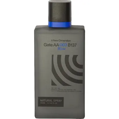 A New Dimension - Gate AA 003 B137 Blue by Bershka bottle