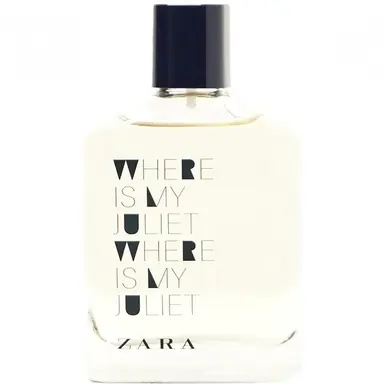 Where Is My Juliet by Zara bottle