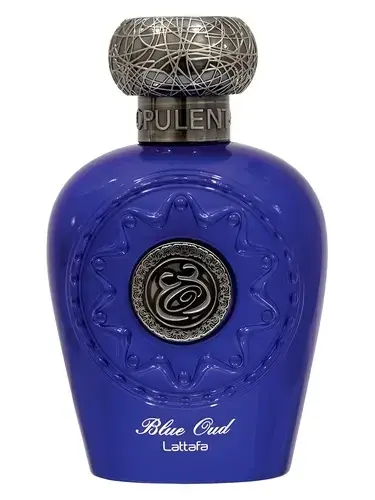 Blue Oud by Lattafa bottle