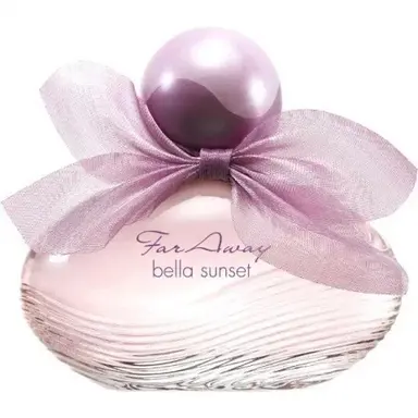 Far Away Bella Sunset by Avon bottle