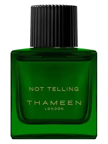 Not Telling by Thameen bottle