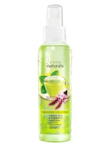 Green Tea & Verbena by Avon bottle