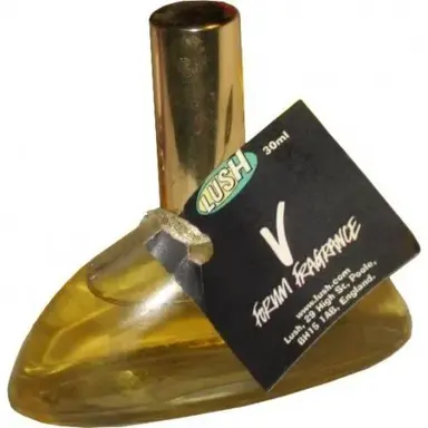 V by Lush bottle