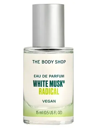 White Musk Radical by The Body Shop bottle
