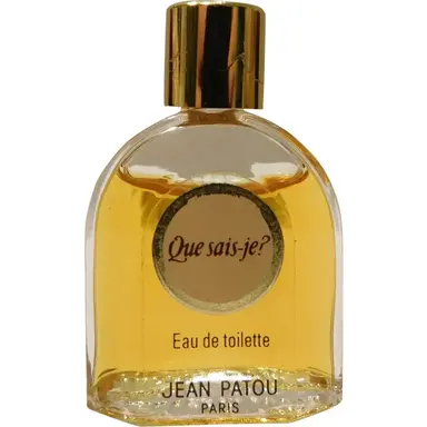 Que sais je? by Jean Patou bottle
