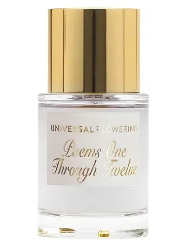 Poems One Through Twelve by Universal Flowering bottle