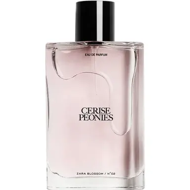 N°02 Cerise Peonies by Zara bottle