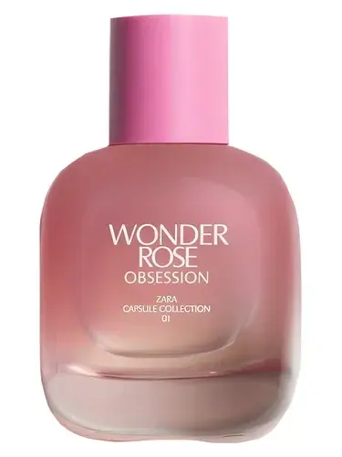 Wonder Rose Obsession by Zara bottle