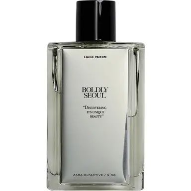 Boldly Seoul by Zara bottle