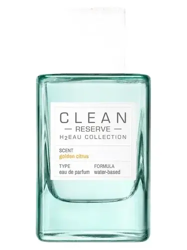 H2Eau Golden Citrus by Clean bottle