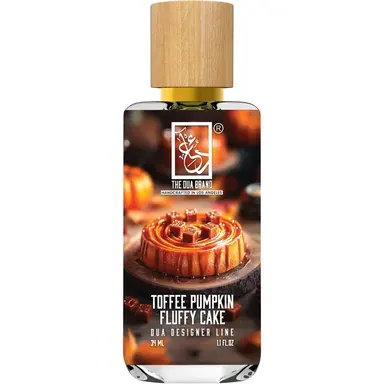 Toffee Pumpkin Fluffy Cake by The Dua Brand bottle
