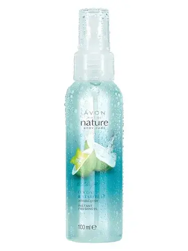 Naturals Escape Coconut & Starfruit by Avon bottle