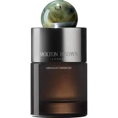 Geranium Nefertum Eau de Parfum by Molton Brown bottle