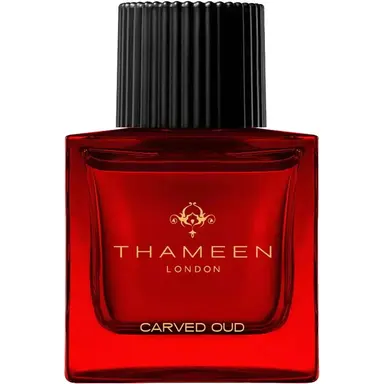 Carved Oud (Red) by Thameen bottle
