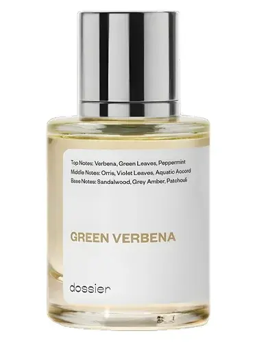 Green Verbena by Dossier bottle