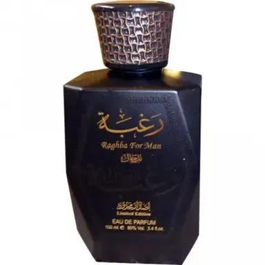 Raghba for Man by Lattafa bottle