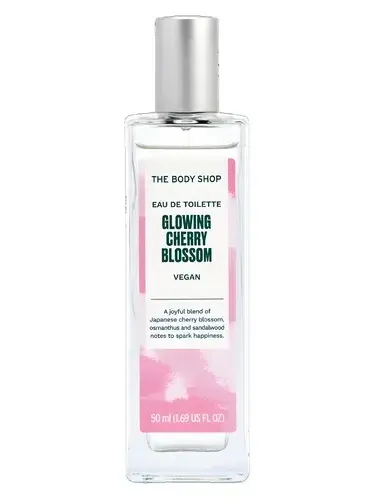 Glowing Cherry Blossom Eau de Toilette by The Body Shop bottle