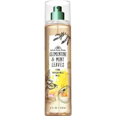 Clementine & Mint Leaves by Bath & Body Works bottle