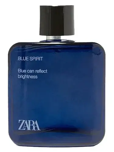 Blue Spirit by Zara bottle