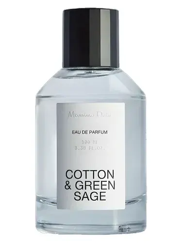 Cotton & Green Sage by Massimo Dutti bottle