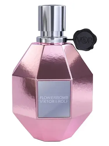 Flowerbomb Pink Chrome by Viktor Rolf bottle