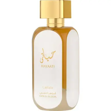 Hayaati Gold Elixir by Lattafa bottle