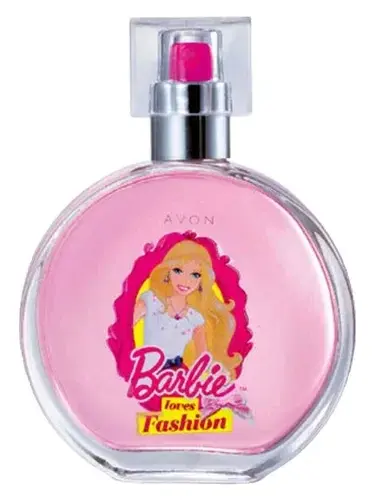 Barbie Loves Fashion by Avon bottle